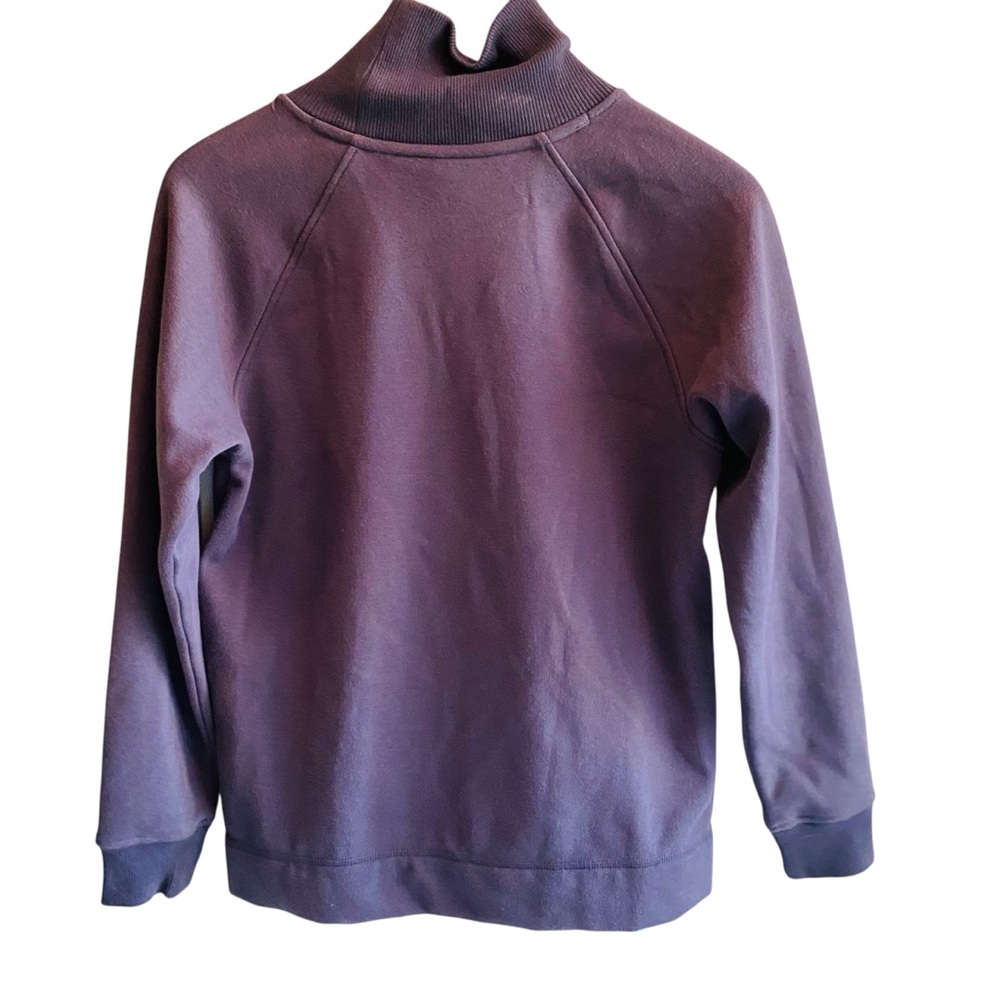Athleta Cozy Karma Side Zip Funnel Neck Sweatshirt - Picture 3 of 5